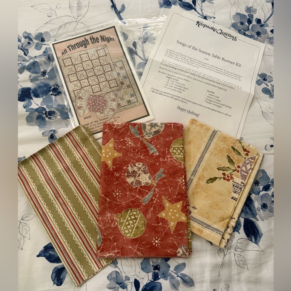 🆕TableRunner Quilt Kit